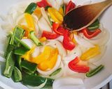 お弁当にも☆ 彩り野菜炒め≦ФωФ≧作り方4写真