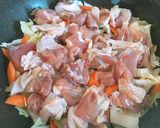 鶏もも肉と白菜の✤甘酸っぱいゴマだれ蒸し作り方5写真
