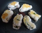 ソースが決め手♪鶏ささみ肉の青紫蘇巻き作り方6写真