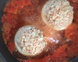 新玉ねぎの肉詰め作り方6写真