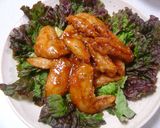 ☆　ジャンでお手軽！鶏手羽の甘酢あんかけ作り方14写真