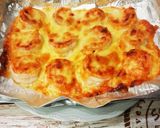 エビのオーロラソースチーズ焼き作り方3写真