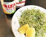 ブロッコリースプラウトのサバ缶サラダ！作り方1写真