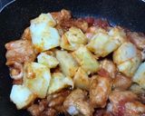 鶏肉とじゃがいものトマト煮作り方6写真