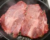 簡単！ステーキ☆塩レモンもやし添え作り方3写真