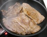 簡単！ステーキ☆塩レモンもやし添え作り方4写真