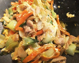 鶏肉と青梗菜のオイスターソース炒め作り方5写真