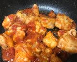 鶏肉とじゃがいものトマト煮作り方5写真