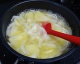新じゃがと新玉葱のポタージュスープ作り方3写真