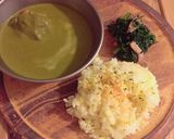 サグチキンカレー(インドほうれん草)作り方13写真