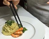 *・:*海老とセロリの冷製パスタ。:*作り方17写真