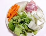 白菜のクリーム煮☆野菜の甘さたっぷり☆作り方1写真