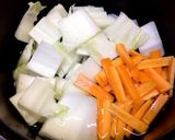 白菜のクリーム煮☆野菜の甘さたっぷり☆作り方2写真
