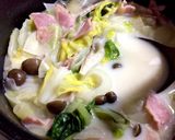 白菜のクリーム煮☆野菜の甘さたっぷり☆作り方5写真
