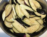 ナスと豚バラの長ネギたっぷり搾菜炒め！作り方3写真