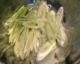 ナスと豚バラの長ネギたっぷり搾菜炒め！作り方4写真