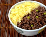 簡単!見栄えばっちり二色丼作り方12写真