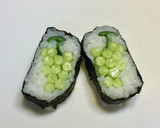 寿司型・模様巻き(ひまわりちゃん)作り方9写真