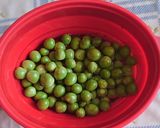太白胡麻油で☆簡単！グリンピースケーキ☆作り方2写真