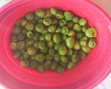 太白胡麻油で☆簡単！グリンピースケーキ☆作り方3写真