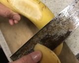 ▽(・o・)▽コアラのバナナ飾り切り作り方3写真