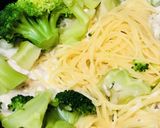 鶏肉とブロッコリー☆チーズソースパスタ作り方4写真