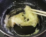 鮭フレークとほうれん草のクリームパスタ作り方5写真