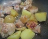 甘酒に漬けた鶏肉と新じゃがの炒め焼き作り方6写真