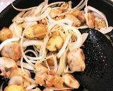 新じゃが春キャベツ鶏のオイコチュマヨ炒め作り方3写真