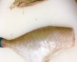 ウマヅラハギの刺身（肝醤油）作り方6写真