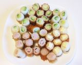 親子遠足弁当&ママへのお弁当180515作り方2写真