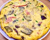 スパニッシュ風？具たっぷり玉子焼き作り方11写真