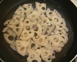 アーモンドプードルで☆簡単れんこん和え作り方1写真
