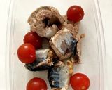 レンチンのみ☆鯖とトマトのオリーブ漬け作り方2写真