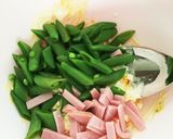 スナップエンドウと茹で卵のサラダ作り方3写真
