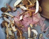 乾燥きのこを使った和風パスタ作り方3写真