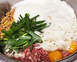 大阪B級グルメ♡高槻友人直伝♡うどん餃子作り方1写真