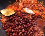 あずきと枝豆のおからチリコンカン作り方3写真
