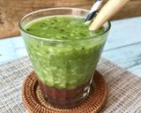 抹茶あずきあま酒シェイク＆ドリンク作り方6写真