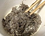 節約！簡単！塩もずくから作るもずく天ぷら作り方2写真
