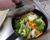 最高のケチャップでナポリタン作り方29写真
