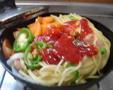 最高のケチャップでナポリタン作り方40写真