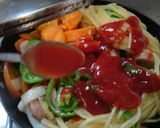 最高のケチャップでナポリタン作り方39写真