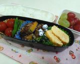 かぼちゃの肉巻き焼き(^_^)v作り方10写真