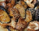 茄子と生椎茸の柚子味噌和え作り方7写真