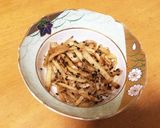 超簡単★大根の皮きんぴら作り方2写真