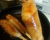 運動会のお弁当に!棒つき肉巻きおにぎり作り方3写真