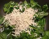 しらすとほうれん草の韓国風？パスタ作り方4写真