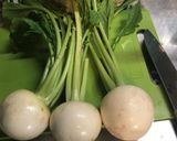 ☕カブと有頭海老の喫茶店家カレー作り方5写真