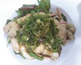 夏バテ防止に☆茹で鶏胸肉のにんにく醤油味作り方6写真